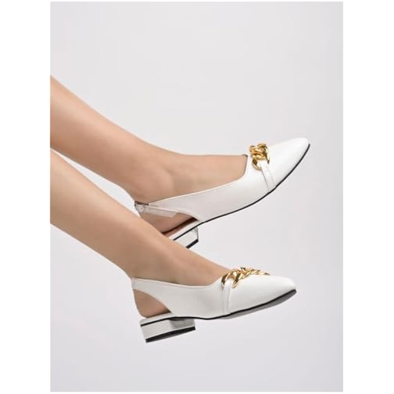 Shoetopia Женские балетки без шнуровки Белые (8 Великобритания)
