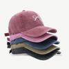 Embroidery Embroidery Bow Baseball Cap Cotton Peaked Cap Apparel Accessories Sun Hat  Men
