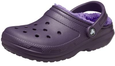 Классические утепленные сабо Crocs 203591-5AS (Фиолетовый/Размер 23,0/Мужские, Женские)