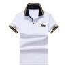 Men's Korean Style Short Sleeve Summer Polo Shirt - Solid Color Fashion Tee