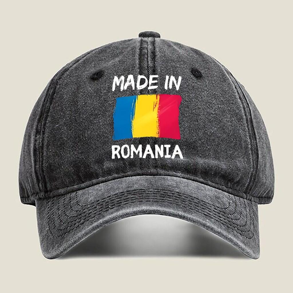 Made in RoUnisexia Flag Fashion Washed Baseball Cap Hat Outdoor Activities