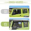 Защитные накладки на двери ANTC для Suzuki Jimny Tanto Custom, Защита от дождя и снега, Индивидуальная, Легко устанавливаемые, Внешние детали, Козырьки/Дефлекторы JB64W/JB74W, Водонепроницаемые, Защита, Детали,