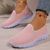 Sneakers Slip On Flat Shoe Women's Fashion Casual Loafers Walking Shoe Outdoor Mesh Soft Bottom Sports Zapatos De Mujer