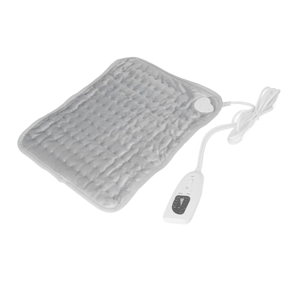 Electric Heating Pad Smart Timing Fast Heating 6 Temperature Mode Soft Material Small Heating Pad
