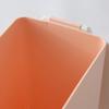 Mini Solid Color Desktop Dustbin Trash Can Kitchen Worktop Rubbish Holder Bin