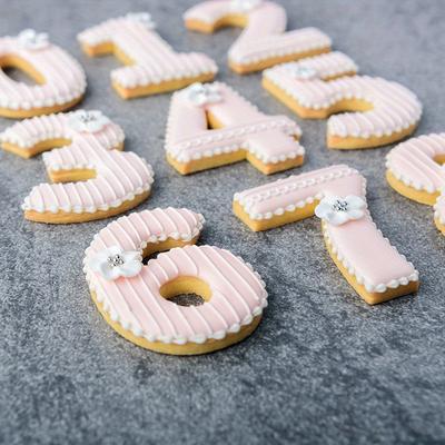 9 шт. Большие цифры Формы для печенья из мастики Идеально подходят для вечеринок по случаю дня рождения, Основные принадлежности для выпечки, Мультяшные, Форма для нарезки торта