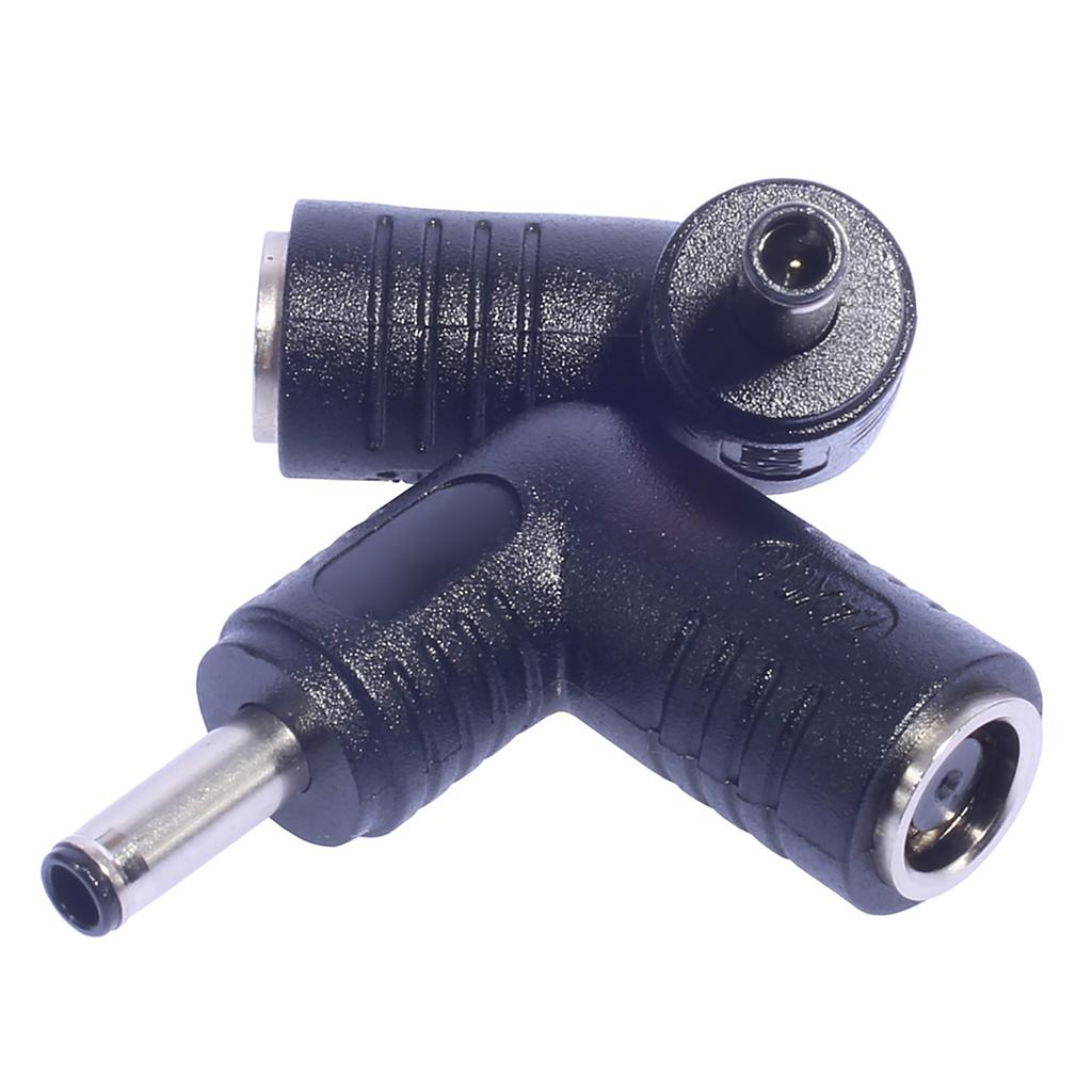 Адаптер питания для ноутбука с углом поворота 90 градусов, гнездовой разъем 7,4x5,0 мм на разъем 4,5x3,0 мм/6,0x3,6 мм/5,5x2,5 мм/5,5x2,1 мм, преобразователь питания