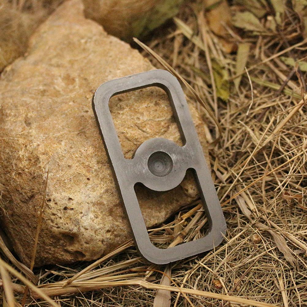 Outdoor Flint Starter Carbon Steel Fire Striker Kit Primitive Fire Starter Camping Fire Starter