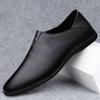 Модные мужские туфли из натуральной кожи, удобные туфли для офиса, формальные туфли для мужчин, свадебные туфли, повседневные деловые туфли на плоской подошве, мокасины