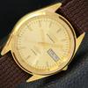 АВТОМАТИЧЕСКИЕ ВИНТАЖНЫЕ ВОССТАНОВЛЕННЫЕ CITIZEN 8200 JAPAN MENS GOLDEN WATCH a436296-2 R128-a436296
