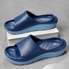Fashion Men's Fashion Slippers Platform Bathroom Anti Slip Flushing Indoor Home Shoes Lightweight Outdoor Beach Slippers Shoes for Men