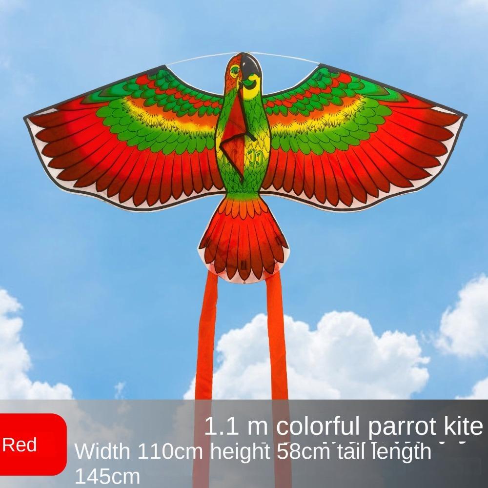 Воздушный змей с длинным хвостом и леской для активного отдыха на открытом воздухе, новые летающие игрушки для детей