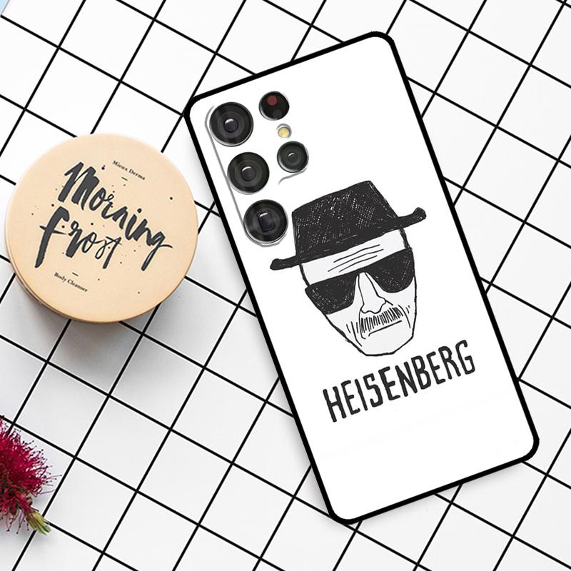 Heisenberg Breaking Bad Case For Samsung Galaxy S23 S10 S9 S8 Note 10 Plus Note 20 S22 Ultra S20 FE S21 FE Phone Cover