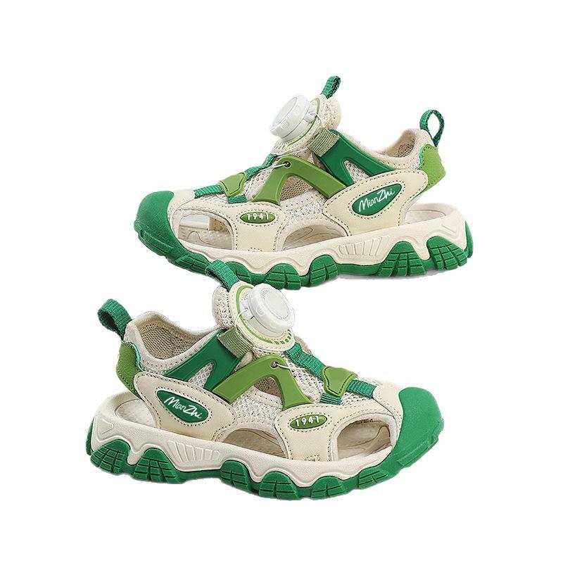Youth style shoes Boys Sandals Lightweight Closed-Toe Running Shoes Kids Casual Outdoor Sport Footwear