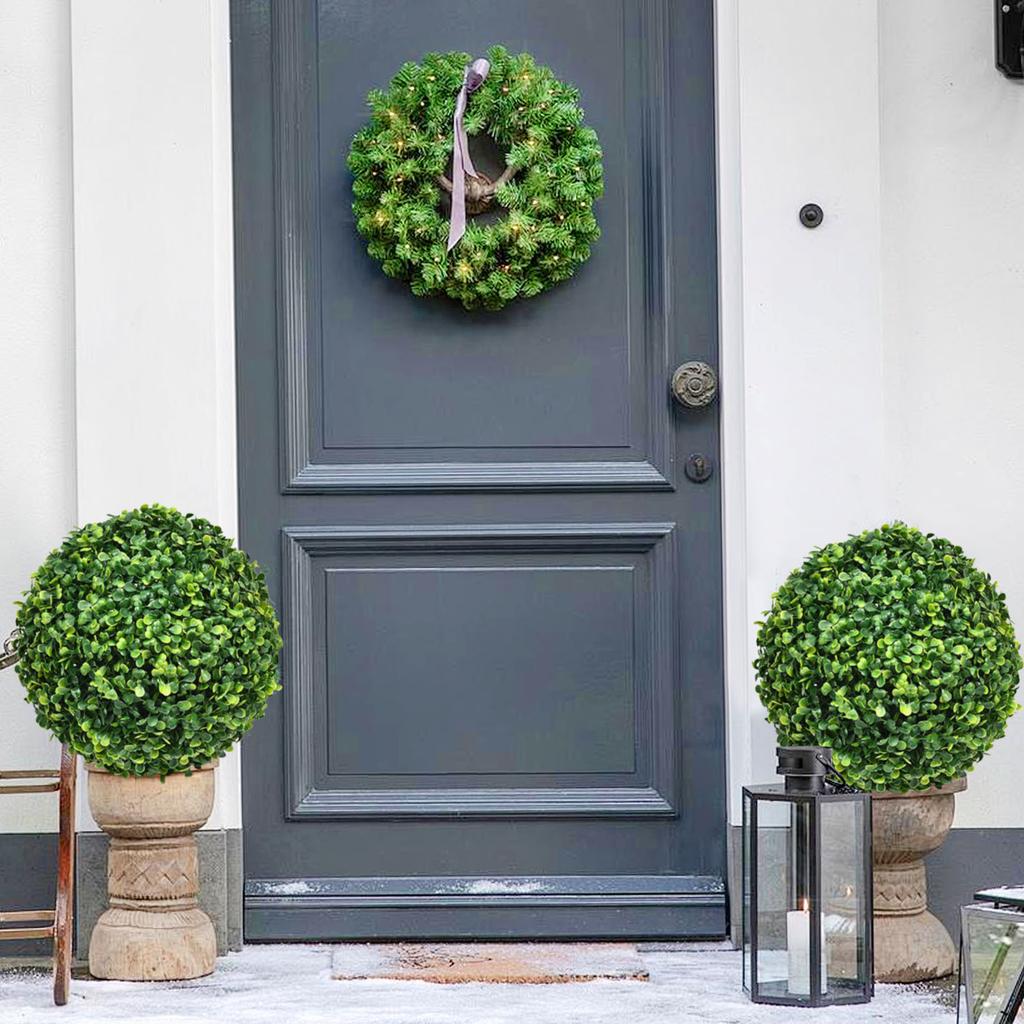 2 упаковки искусственных елок Милан травяные шары имитация обрезки шаров для украшения дома