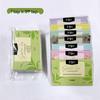 Portable Summer Fresh Facial Oil Blotting Papers with Plant Fragrance - 100 Sheets