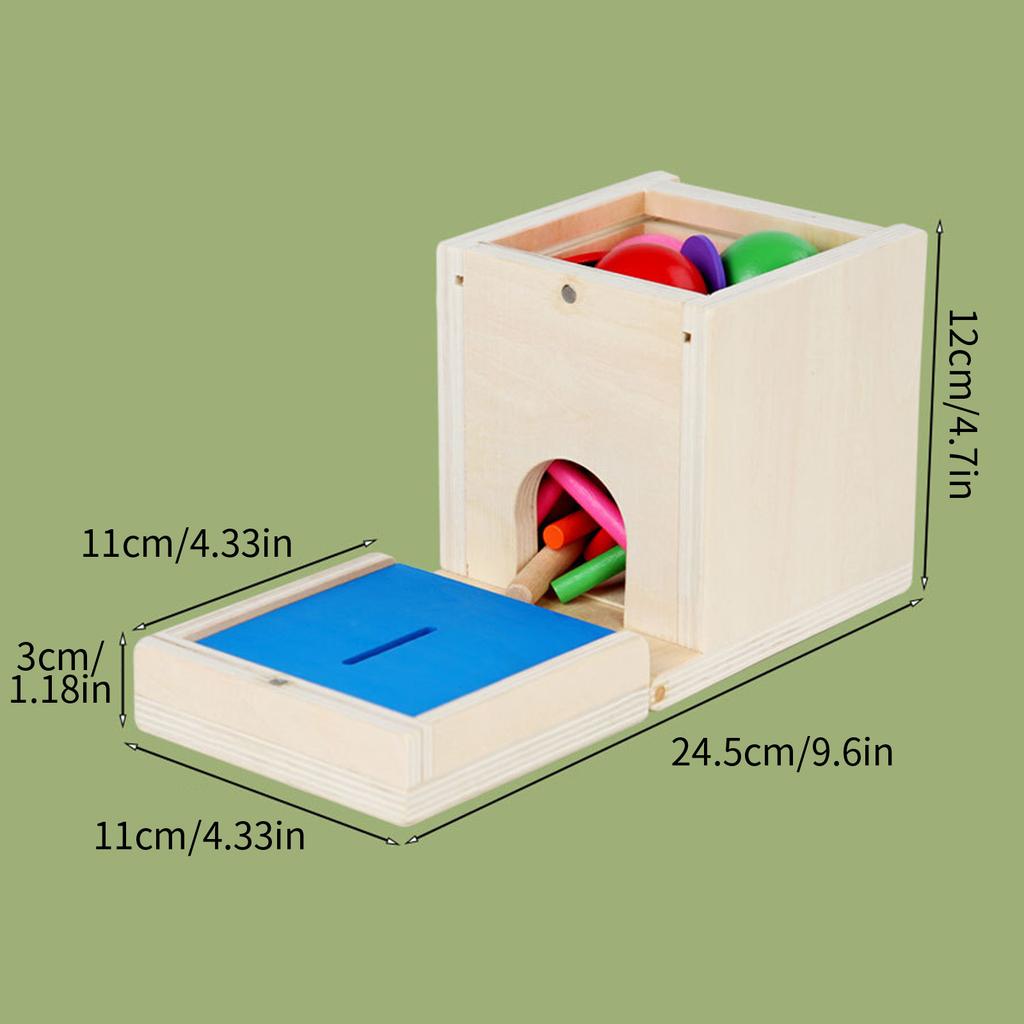 Шесть в одном монетоприемнике многофункциональная палка для вытягивания морковки дошкольное здание цветовое сопоставление интеллектуальная коробка игрушка