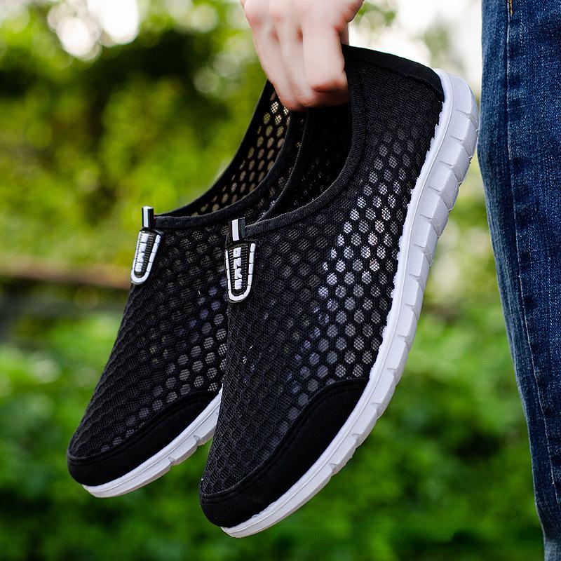 Net Shoes Men's Summer Breathable Sports Shoes Men's Casual Women Sneakers