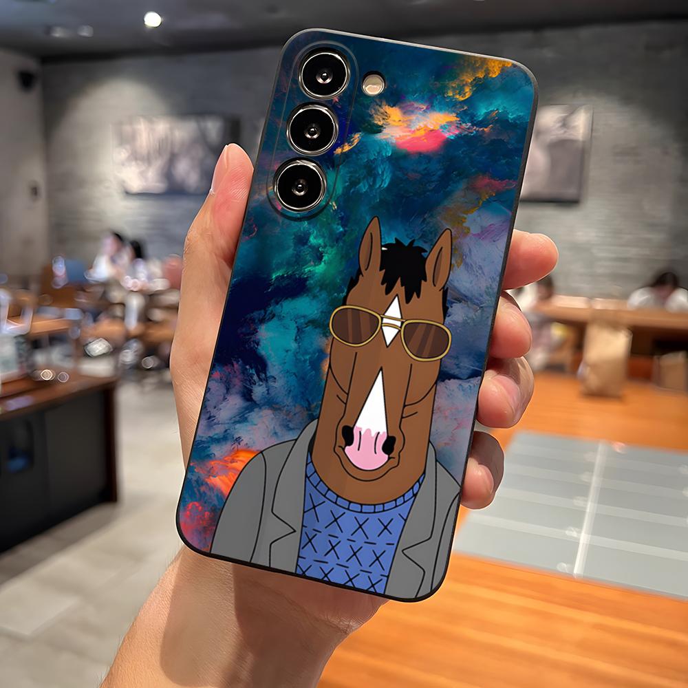 BoJack Horseman Phone Case For Samsung S23 Ultra S24 S22 S20 Fe S21 Plus Galaxy A54 A34 A24 A53 A13 A16 Back Cover