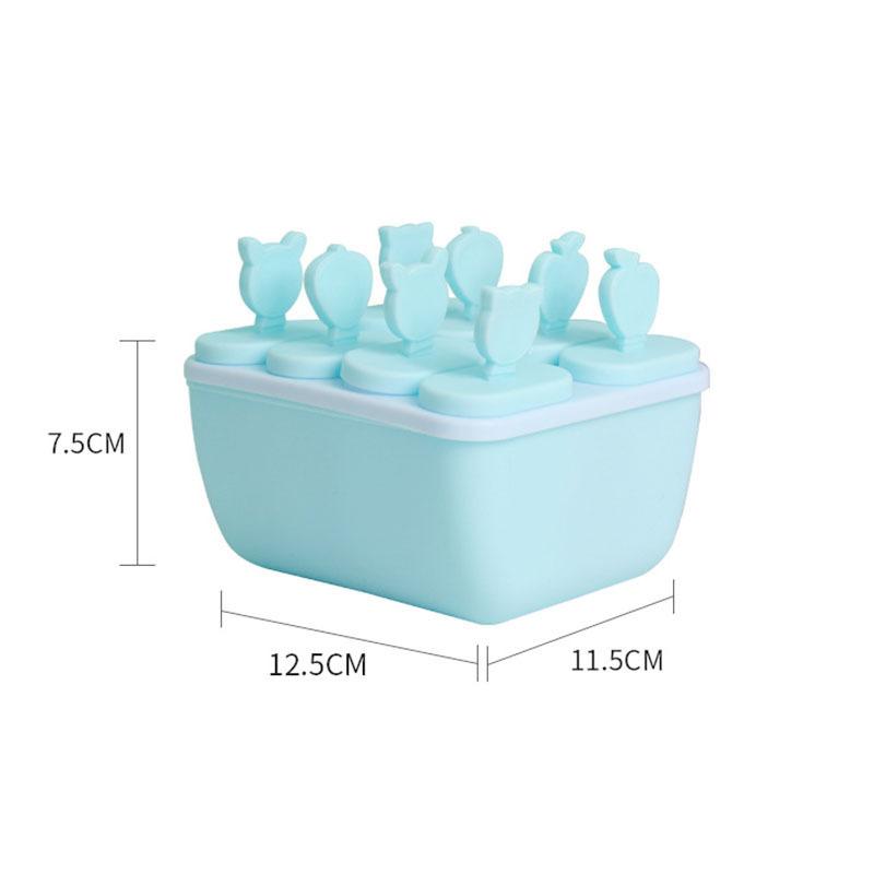 Кухонные формы для льда, многоразовые приспособления для изготовления мороженого на палочке, инструменты для мороженого своими руками, кухонные формы для леденцов на 6/8 ячеек, подносы, барные инструменты