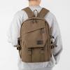 Retro Men's Canvas Backpack Student School Bag Trend Casual Large-capacity Travel Bag Backpack