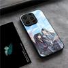 Чехол для телефона Mo Dao Zu Shi Для IPhone 17 Pro Max 15 Pro 16 14 Plus 12 13 Mini 11 Pro Ударопрочный Стеклянный Чехол
