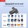 Lenovo USB 3.2 Type-C флеш-накопитель ThinkPlus с двумя портами