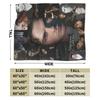 The Vampire Diaries Damon Salvatore TV Series Flannel Blankets  Warm Throw Blanket for Couch Bed Travel Bedspread Sofa Bed Cover