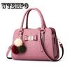 Handbag Women Bags Zipper Crossbody Bags Shoulder Bag Casual Shell Tote with Hairball Ornaments
