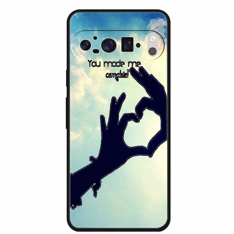 3D Тисненая Крышка Для Google Pixel 9 Pro XL / Pixel 9 Pro / Чехол Pixel 9 Цветочный Рельеф Мягкий Силиконовый Чехол Для Google Pixel 9