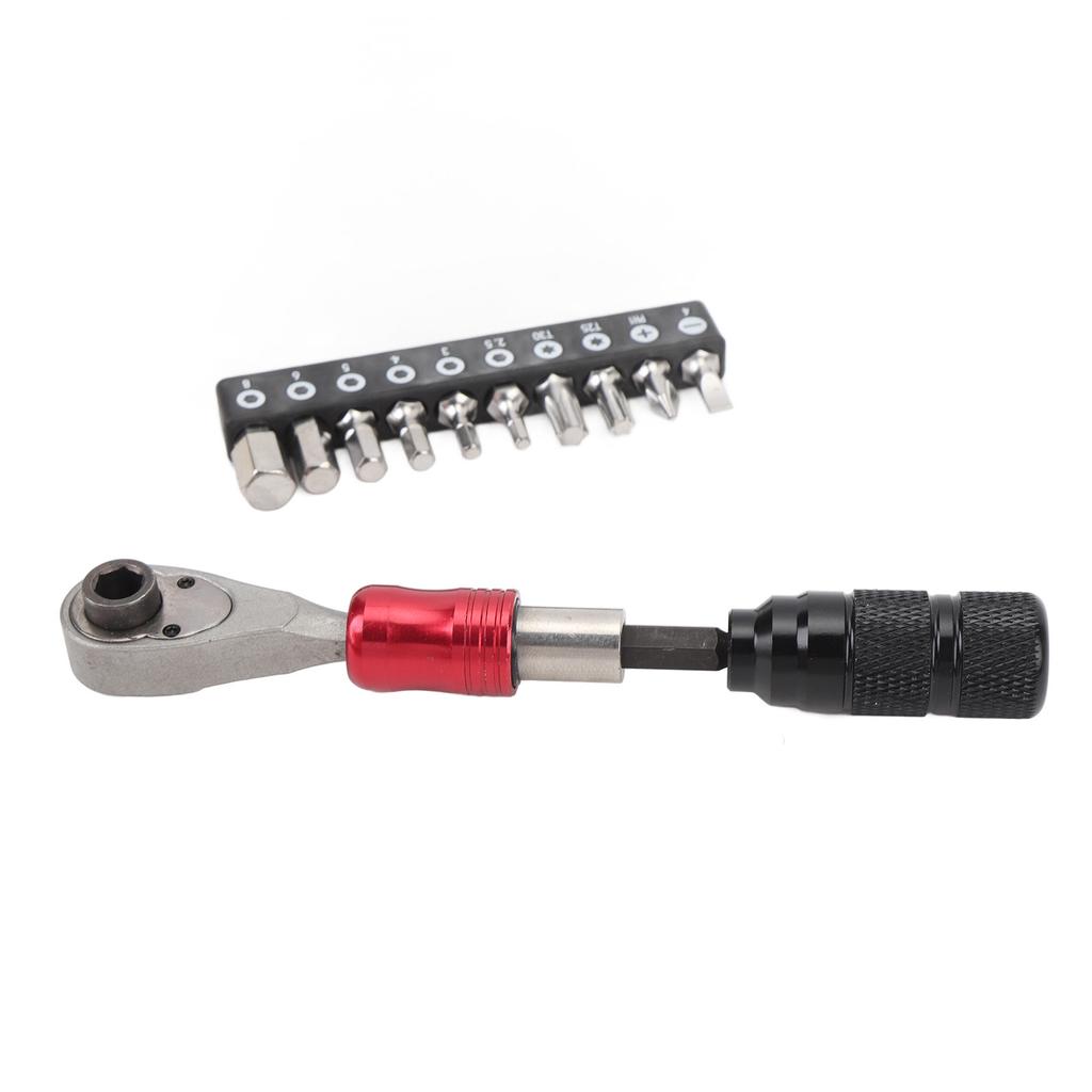 Ratchet Socket Wrench Set 1 4in Aluminium Alloy Maintenance Repair Tool Equipment