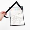 Магнитная фоторамка формата А4 Магнитная демонстрационная доска Самоклеящиеся мягкие рамки для фотографий Холст для документов Картина Витрина магазина