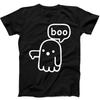 Halloween Ghost Of Disapproval Boo Funny Cool Present Gift Tee Black T Shirt 125