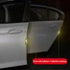4PCS Car Door Anti-Collision Strip Body Stickers Reflective Warning Stickers Decorative Scratch-Resistant Modified Universal