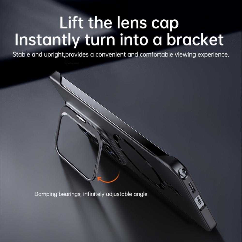 For Samsung S25 S25+S25E  S25Ultra Magnetic wireless charging phone case Bracket frameless Mobile cover  Shockproof Bumper Funda