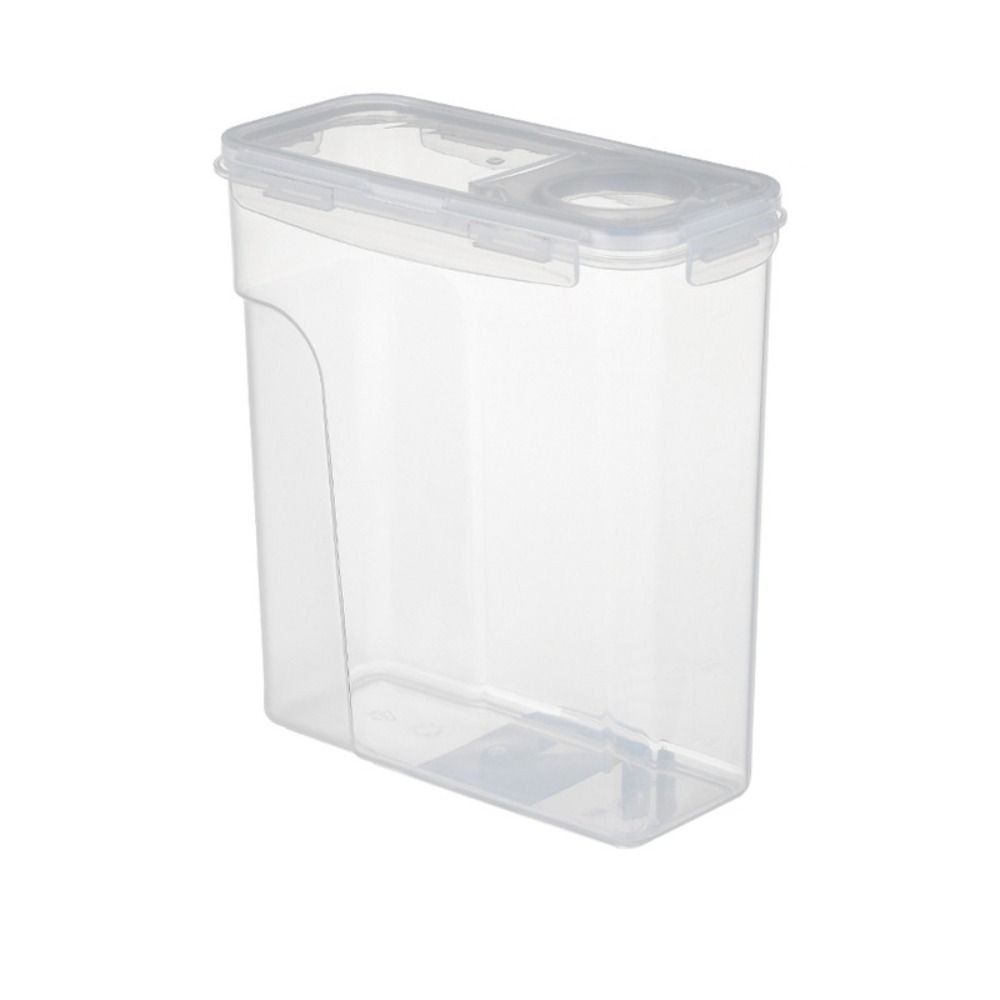 Plastic Cereal Storage Container Sealed Food Storage Box Practical Grain Storage Tank Home