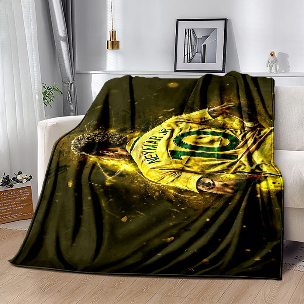 Ronaldo's Iconic Celebration Blanket Soft Warm Cozy Perfect for Livingroom Office Chair Picnics for All Seasons Playful Design