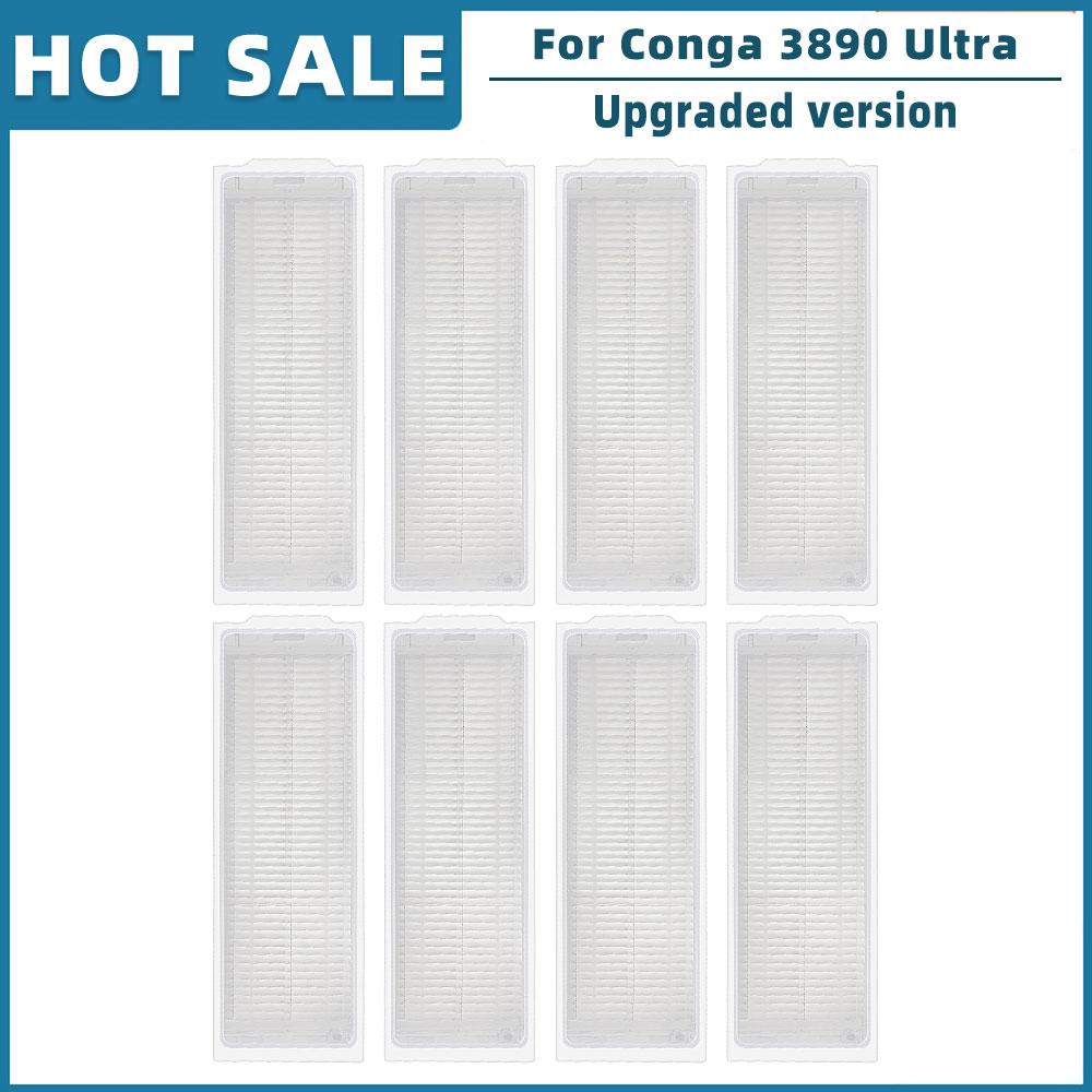 Для Cecotec Conga 3890 Ultra Titanium Vital Робот-пылесос Запасные части Аксессуары Основная Боковая щетка Hepa Фильтр Салфетка для мытья пола Крышка щетки