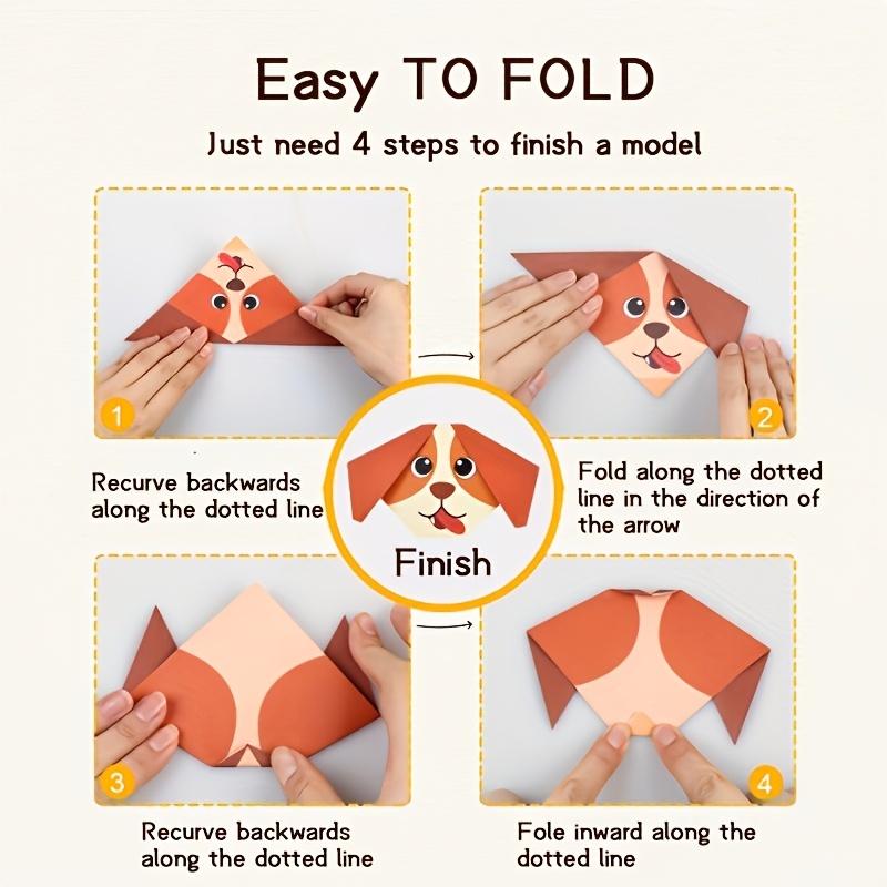 Набор для творчества из 108 деталей оригами - 54 уникальных дизайна, подходящих для поделок своими руками и образовательных занятий