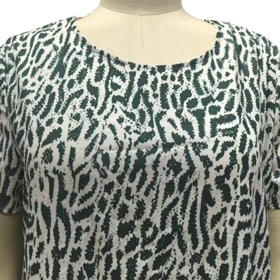 Женское летнее платье с цветочным принтом, повседневное платье миди с коротким рукавом и круглым вырезом, свободное платье-сарафан в стиле бохо для пляжного отдыха