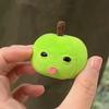 Silly Tongue Out Plush Fruit Keychain Perfect for Kids Backpack Fun