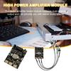 Модуль платы аудиоусилителя с регулировкой низких и высоких частот ZK-502T Плата предварительного усилителя для стереосистем 50 Вт*2