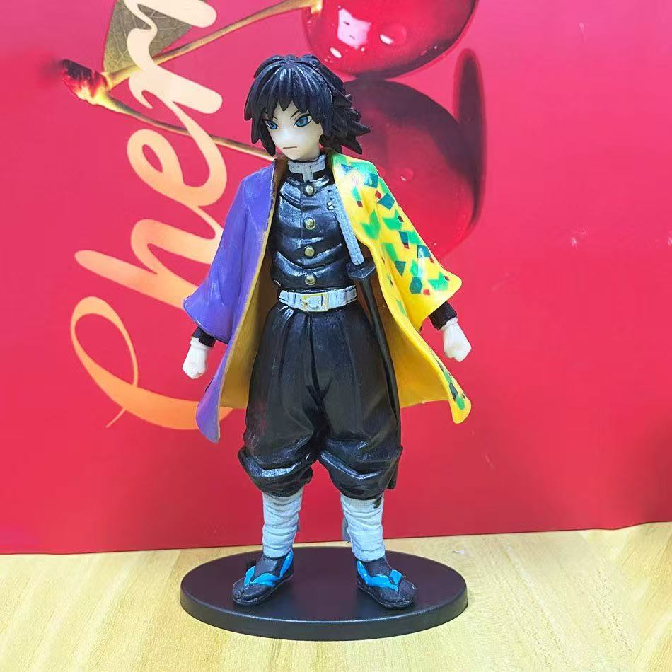 @Anime Demon Slayer Kimetsu no Yaiba Figure Kamado Tanjirou Action Figure Agatsuma Zenitsu Nezuko Warrior PVC Model Toys**