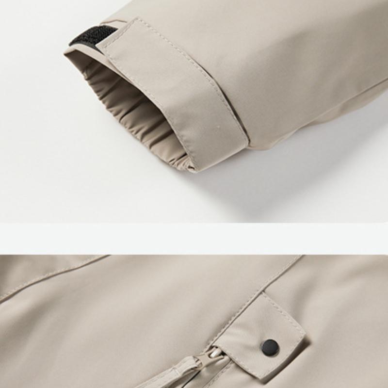 Нейтральная уличная ветрозащитная водонепроницаемая куртка с капюшоном высокого качества повседневная свободная уличная ветровка мужская одежда