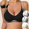 Women Seamless Bra Gathering Push-Up Breasts Anti-Sagging Thin Bra No Steel Ring Lifting Comfortable Bra Underwear