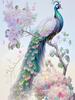 5D DIY Павлин Алмаз Цветной Животный Полный Круг Квадрат Алмазная Вышивка Мозаика Крест Вышивка Набор Украшения Дома Подарок