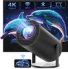Mini Projector Portable - Bluetooth Auto - Full HD Smart Video Projector - Support 4K - Wifi 6 and BT 5.0