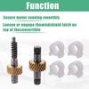1set Convertible Top Latch Motor Gear Repair Kit for BMW E36 E46 E64 93-05 Convertible 67618370816 Auto Accessories
