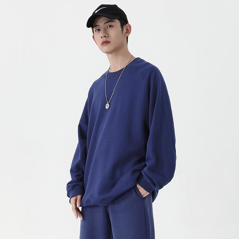 Свитер-пуловер с круглым вырезом, осенний, мужской и женский, с рукавами на плечах, однотонный, универсальный, свитер