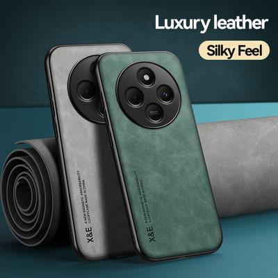 Ретро Магнитный замшевый кожаный чехол для Xiaomi Poco C75 PocoC75 Противоударный матовый силиконовый мягкий чехол